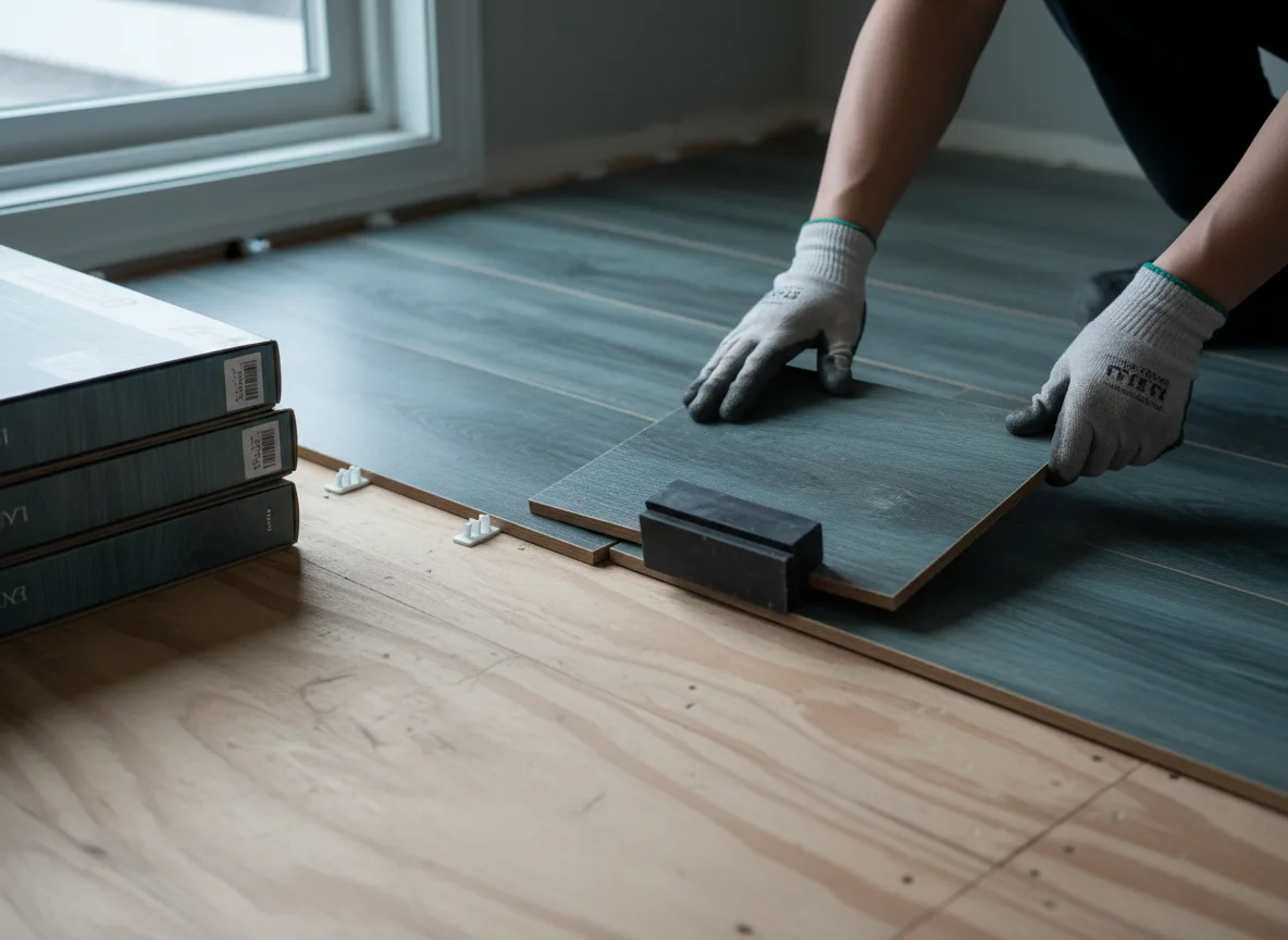 Luxury Vinyl Plank Installation company in Bluebell, UT